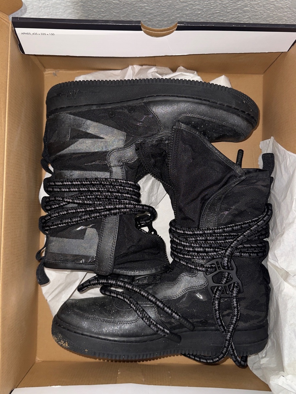 Nike SF Air Force 1 High Black Camo | Mens Size 10 | OG Box